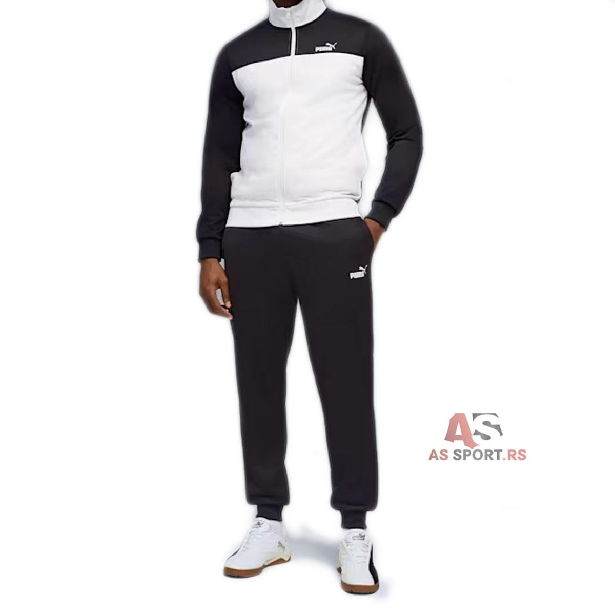Poly Color Block Suit