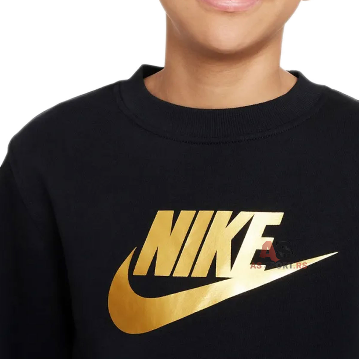 Nsw Club Fleece Crew Gold L HQ0975-010-Zxug